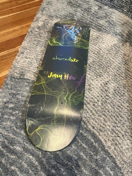 Vintage Chocolate Jerry Hsu Skateboard Deck | SidelineSwap | Buy