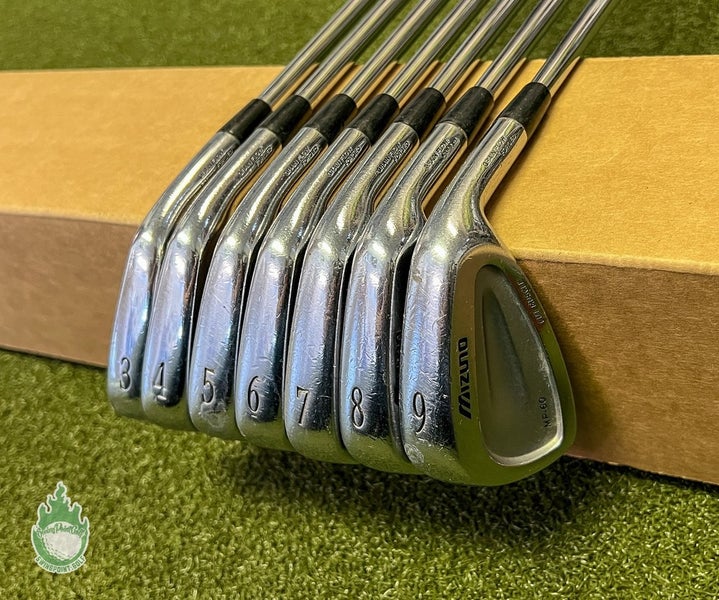 Used RH Mizuno MP-60 Forged Irons 3-9 DG R300 Regular Flex Steel Golf Club Set