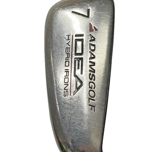 Adams Idea A3OS 7 Iron Hybrid RH 80g Grafalloy Stiff Graphite 37.5" Nice Grip