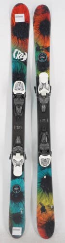 K2 Missy Twin Tip Kids Skis with Bindings - 129 cm Used
