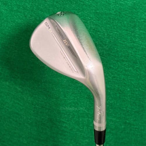 Titleist Vokey SM9 Chrome 58-8M 58 Lob Wedge Vokey Design Steel Wedge Flex