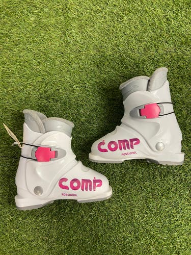 Mondo 19 & 19.5 Kid's Rossignol Comp J All Mountain Ski Boots (Used)