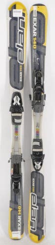 Elan Exar Adult Skis with Bindings - 140 cm Used