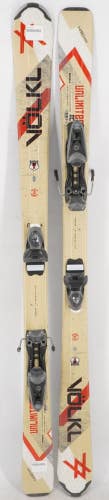 Volkl Unlimited AC 7.4 Adult Skis with Bindings - 149 cm Used