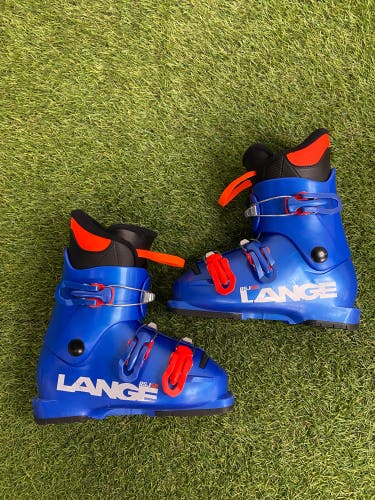 Mondo 20 & 20.5 Kid's Lange RSJ 50 All Mountain Ski Boots (Used)