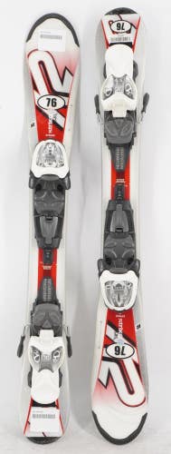 K2 Strike Jr. Kids Skis with Bindings - 76 cm Used