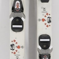 Rossignol Fun Girl Kids Skis with Bindings - 130 cm Used