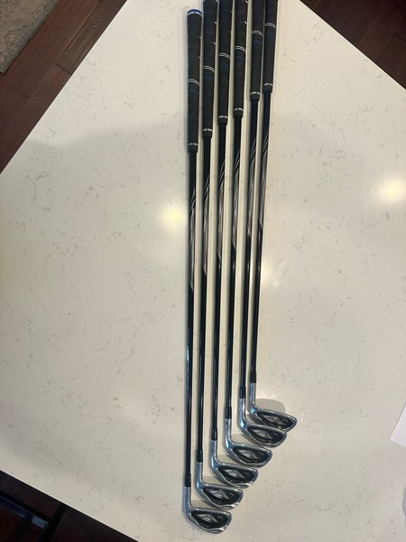 Men's 2013 Mizuno JPX 825 Pro Forged Right Handed Iron Set Regular Flex Graphite Shaft (Used)