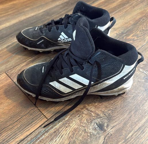 Black Men's Size M 6.0 (W 7.0) Adult Adidas High Top (Used)