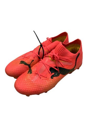 Used Puma PUMA FAST FROEVER Soccer Cleats Pink Youth 07.0 11347-S000265232