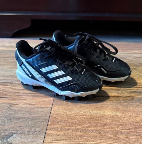 Black Kid's 11K (Little Kids) Youth Adidas High Top (Used)