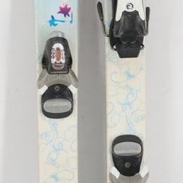 K2 Flowers Kids Skis with Bindings - 124 cm Used