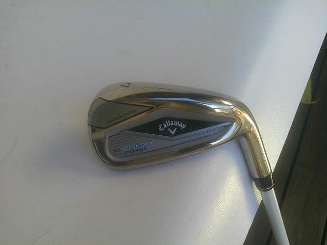 Callaway PARADYM Ai SMOKE MAX FAST 7-Iron w/ Ladies Flex Shaft