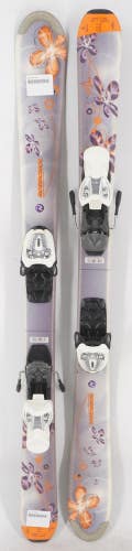 Rossignol Fun Girl Kids Skis with Bindings - 110 cm Used