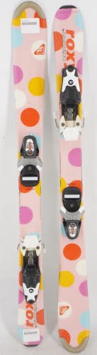 Roxy Polka Dots Kids Skis with Bindings - 100 cm Used
