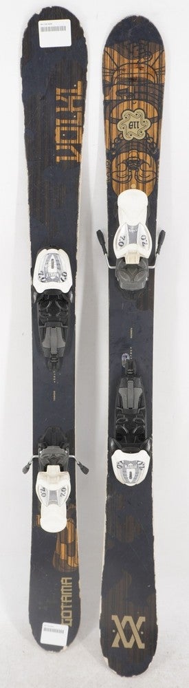 Volkl Gotama 178 cm DEMO Expert Freeride Rocker Skis w/ Salomon