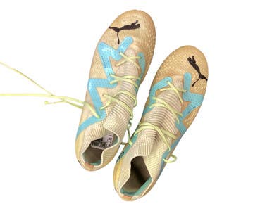 Used Puma Soccer Cleats Green Junior 05.5 11846-S000101438