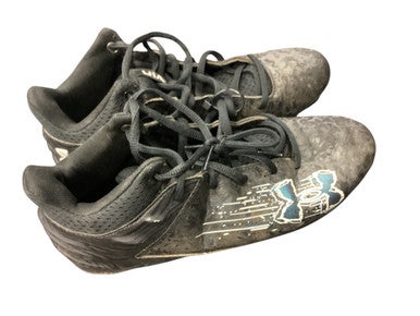 Used Under Armour Jr FB Cleats Black Junior 06 11846-S000101467