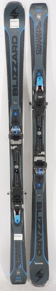 Blizzard Quattro 8.0 Ca Demo Skis with Bindings 168 cm Used