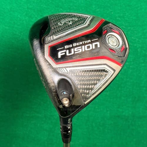 LH Callaway Big Bertha '17 Fusion 10.5 Driver UST Recoil ES F3 Graphite Regular
