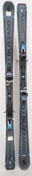 Blizzard Quattro 8.0 Ca Demo Skis with Bindings 174 cm Used