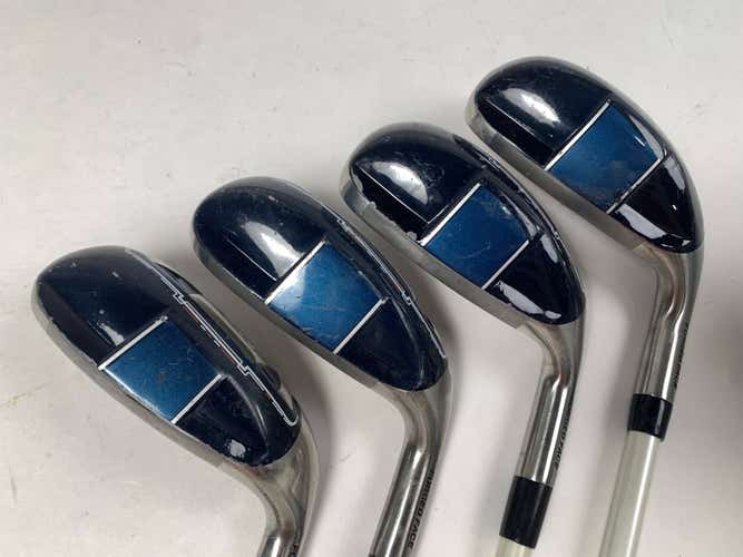 Tour Edge Hot Launch Ironwood Iron Set 8-PW+SW Hot Launch 55g Senior RH