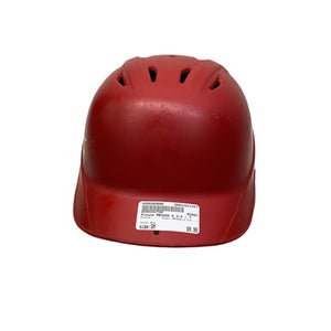 Used Mizuno MBH200 6 3/4 - 7 Batting Helmet No Mask Red SM 11347-S000265096