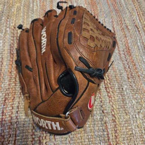 Worth RH Tumble Milled Slowpitch Softball Glove 13" Game Ready All Positions Glove