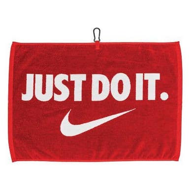 New NIKE GOLF TOWEL RED 11347-ENIN1000765610