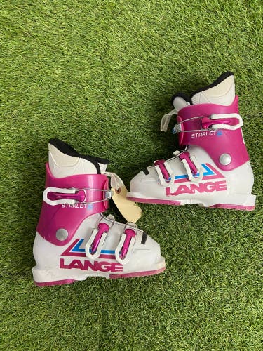 Mondo 18 & 18.5 Kid's Lange Starlet 50 All Mountain Ski Boots (Used)
