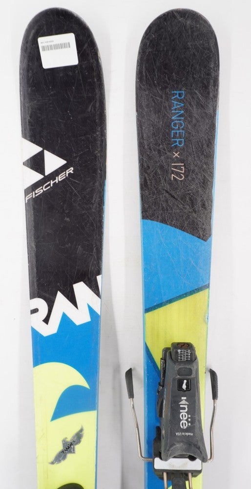 Used 2019 Fischer Ranger 90 Ti Demo Ski with Bindings Size 177
