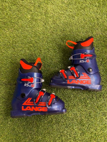 Mondo 19 & 19.5 Kid's Lange RSJ 50 All Mountain Ski Boots (Used)