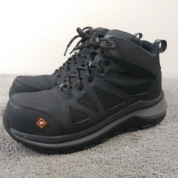 Merrell Work Boots Fullbench Speed Mid Carbon Fiber Mens Size 6.5 Black ASTM