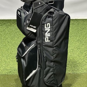 PING 2026 Traverse 244 Golf Cart Bag 14-Way Divider Color: Black/White NEW!