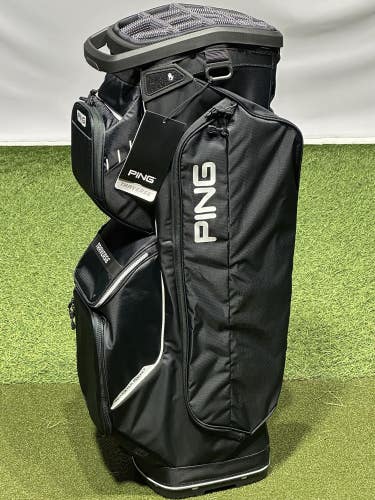 PING 2026 Traverse 244 Golf Cart Bag 14-Way Divider Color: Black/White NEW!