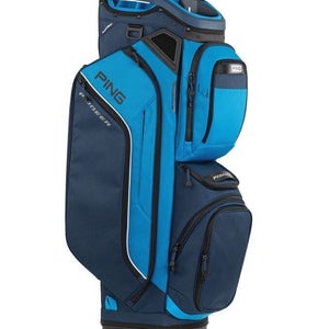 PING 2026 Pioneer 244 Cart Golf Bag 15-Way Divider Color: Blue/Navy NEW!