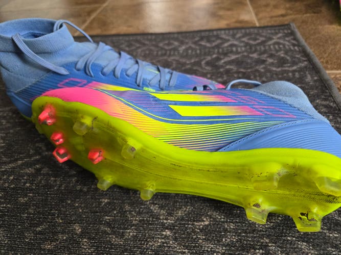 Purple Unisex Size M 8.0 (W 9.0) Adidas F50 adizero Cleats (Used)