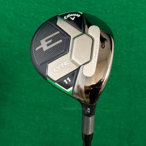 Callaway ELYTE 27 Fairway Wood 11 Mitsubishi Tensei CK Series 50 Regular w/ HC