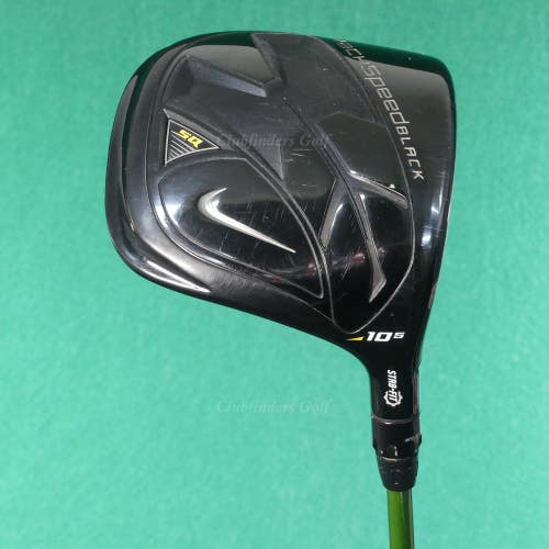 Nike Machspeed Black Square STR8-FIT 10.5 Driver Aldila Graphite Stiff w/ HC