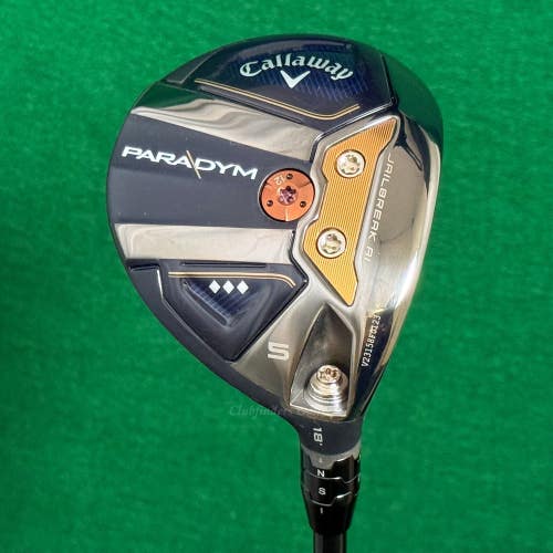 Callaway Paradym Triple Diamond 18 Fairway Wood 5 HZRDUS 6.5 Extra Stiff