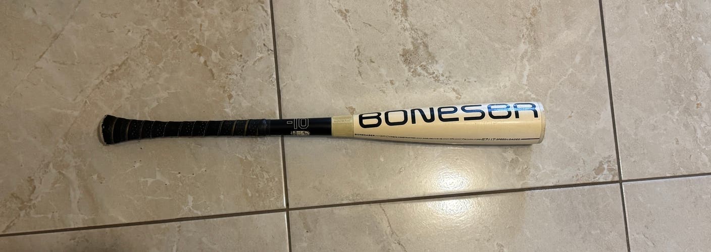 Warstic Bonesaber Hybrid USSSA Certified Bat (-10) 17 oz 27" (Used)