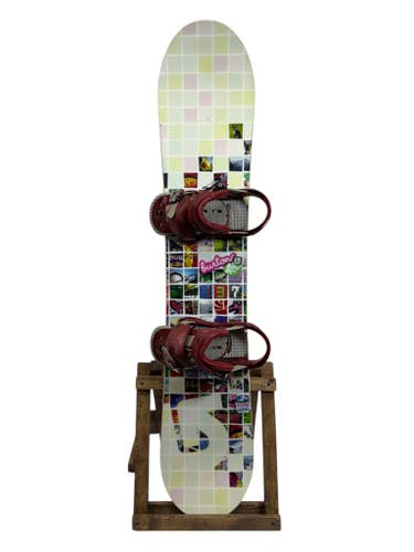 137cm Burton Ginger Snowboard w/ Burton Lexa Bindings