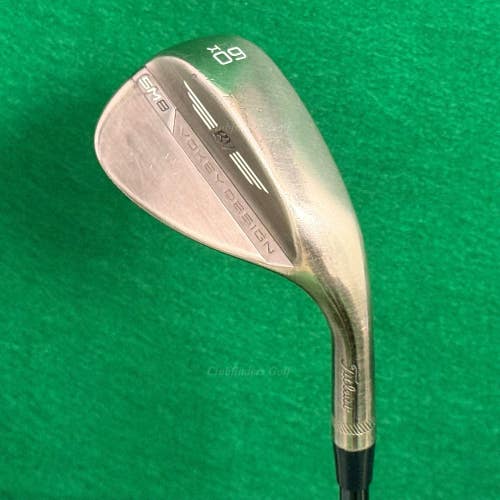 Titleist Vokey SM8 Brushed 60-14K 60 Lob Wedge Recoil Dart 65 Graphite Regular