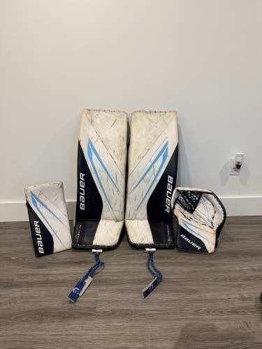 35" 2024 Bauer Hyperlite 2 Regular Goalie Full Set (Used)