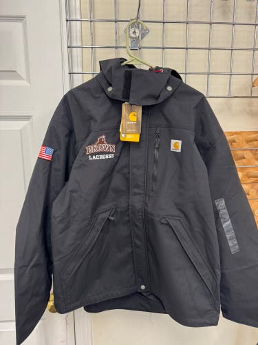 Black Carhartt Brown Lacrosse Men's XL Jacket (New)