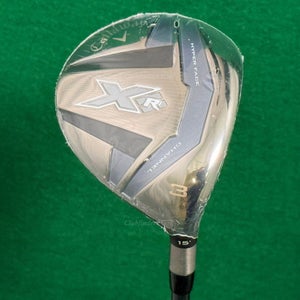NEW Callaway XR Black 15 Fairway Wood 3 Callaway XR 60 Graphite Seniors