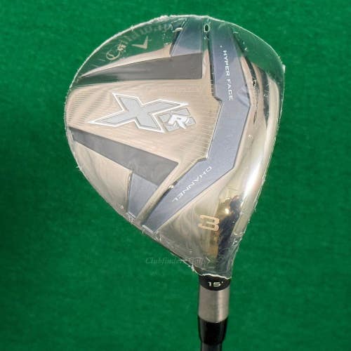 NEW Callaway XR Black 15 Fairway Wood 3 Callaway XR 60 Graphite Seniors