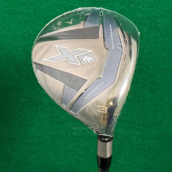 NEW Callaway XR Black 15 Fairway Wood 3 Callaway XR 60 Graphite Seniors