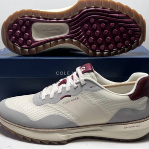 Cole Haan GP Ashland Golf Golf Shoes Drizzle Cabernet Men's SZ 12 (C39302)