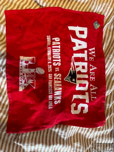 New England Patriots Offical Super Bowl flag